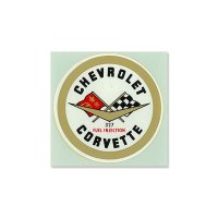 CORVETTE 327 Fuel Injection Waterslide Decal