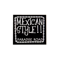 PARADISE ROAD MEXICAN STYLE Sticker Large
