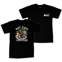 Rat Fink Monster T-Shirt "Rat Fink Choppers" Black