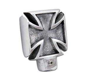 Photo1: Iron Cross Dipstick Handle