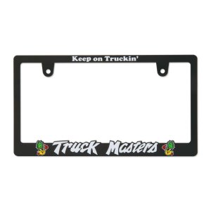 Photo2: Raised Truck Masters Logo License Plate Frame for JPN size