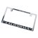 Photo4: CALIFORNIA License Plate Frame CH/BK JPN Size (4)