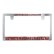 Photo1: CALIFORNIA License Plate Frame CH/RD JPN Size (1)