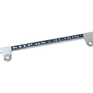 Photo3: CALIFORNIA License Plate Frame (Chrome) JPN Size