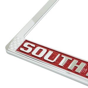 Photo3: CALIFORNIA License Plate Frame (Chrome) JPN Size