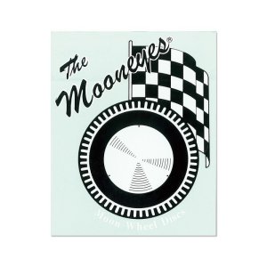Photo2: MOON Disc Sticker