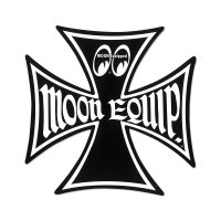 MOON Equip. Iron Cross Sticker L size