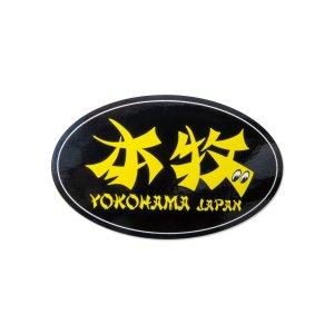 Photo1: HONMOKU Oval Sticker
