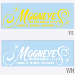 Photo1: MOONEYES Logo Die Cut Sticker