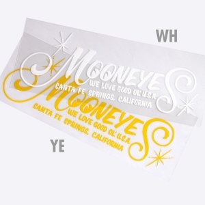 Photo2: MOONEYES Logo Die Cut Sticker