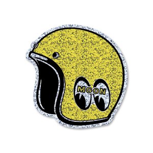 Photo1: MOON Helmet Sticker