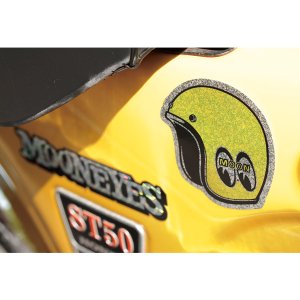 Photo3: MOON Helmet Sticker