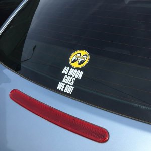 Photo2: As MOON Goes We Go Sticker