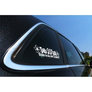 Photo3: Take it Easy Sticker (Script Style)