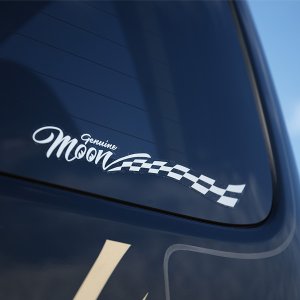Photo1: Genuine MOON Checker Sticker