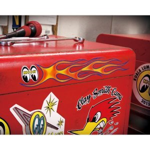 Photo2: Flamin' MOON Sticker