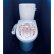 Photo1: MOON Red Flames Toilet Lid Sticker (1)