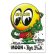 Photo2: Rat Fink x MOON Eyeball Sticker (2)