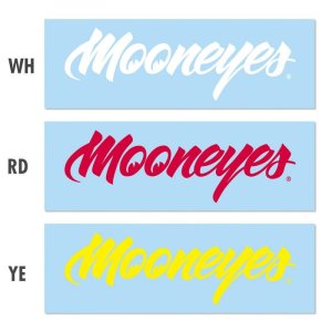 Photo2: MOONEYES Sticker (Clear Type/Script Type)