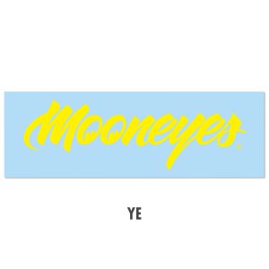 Photo5: MOONEYES Sticker (Clear Type/Script Type)