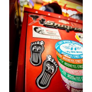 Photo7: MOONEYES Barefoot Gas Pedal Decal