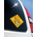 Photo1: MOON Baby on Board Decal (1)