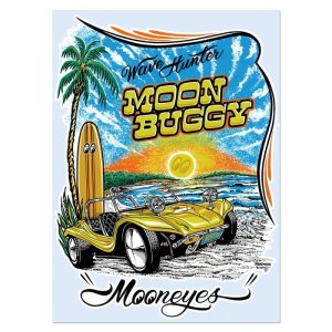 Photo2: MOON Wave Hunter Sticker
