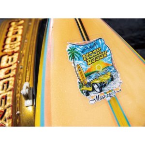 Photo1: MOON Wave Hunter Sticker