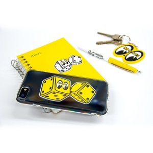Photo1: MOON 8 Dice Sticker