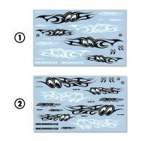 1/64 Diecast Car Decals MOON SPEED Assort