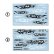 Photo1: 1/64 Diecast Car Decals MOON SPEED Assort (1)