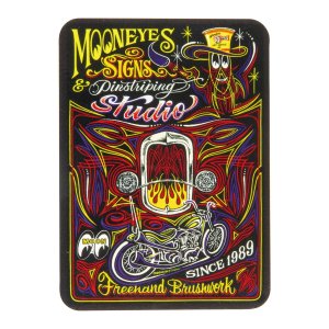 Photo2: MOON Signs & Pinstriping Studio Sticker
