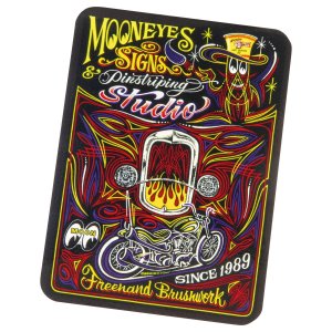 Photo3: MOON Signs & Pinstriping Studio Sticker