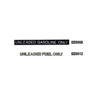 UNLEADED ONLY Decal
