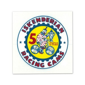 Photo1: HOT ROD Sticker ISKENDERIAN RACING CAMS Sticker