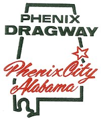HOT ROD Sticker PHENIX DRAGWAY Sticker
