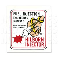 HOT ROD HILBORN INJECTOR Sticker