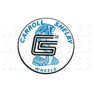 Photo1: HOT ROD Sticker CARROLL SHELBY Sticker