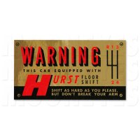 HOT ROD Sticker Early 60's Hurst Shifter