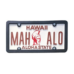 Photo1: USA Custom Order License Plate - Hawaii Aloha State