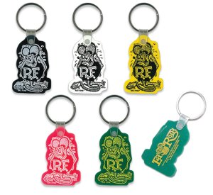 Photo1: Rat Fink Soft Rubber Key Ring