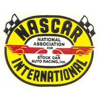 HOT ROD Sticker NASCAR INTERNATIONAL Sticker