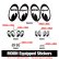 Photo2: MOON Equipped 2 EYES Sticker (3.6in) (2)
