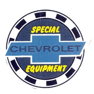 Photo1: SPECIAL CHEVROLET EQUIPMENT Sticker Medium