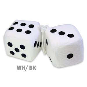 Photo3: Hanging Fuzzy Dice