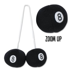 Photo1: Hanging  Eight Ball