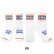 Photo3: MOON Line Short Socks (3)
