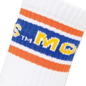 Photo5: MOON Line Short Socks