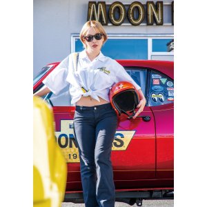 Photo3: MOON Racing Stripe Shirt