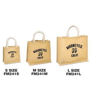 Photo6: MOON CALIF. Jute Tote Bag Large